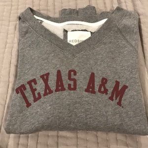 Texas A&M v-neck Sweater